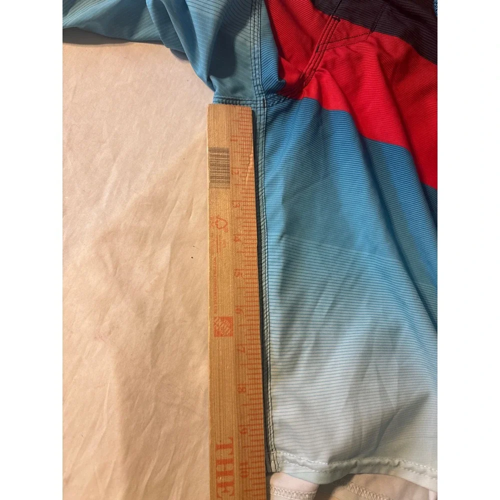 Billabong Board Shorts Mens 30 Blue Red Platinum X‎ Revolver Stretch